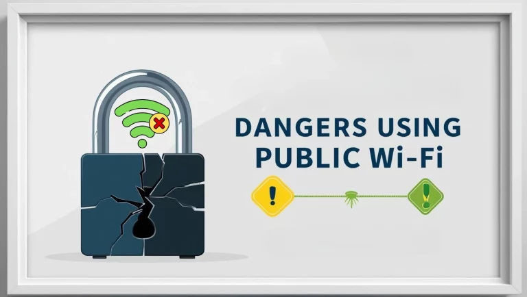 Dangers using public wifi